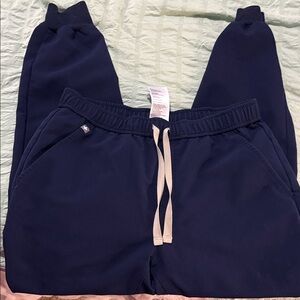 Figs navy joggers